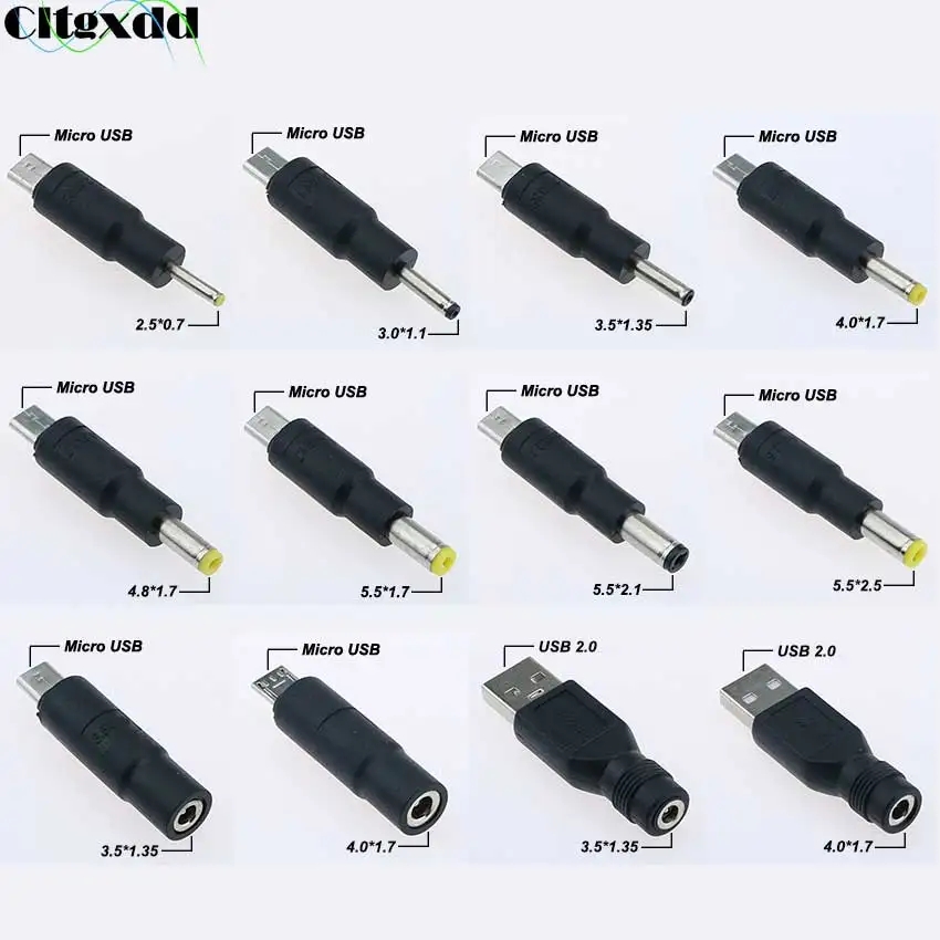 1 шт. USB 2 0 Micro к DC 3 5*1 35 4 0*1 7 5 5*2 мм | Обустройство дома