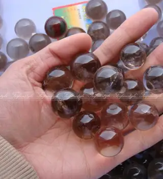 

5pc Natural SMOKE Quartz Crystal Healing Ball Sphere healing natural crystal F523cl crystal love natural stones