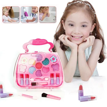 

Children Simulation Cosmetics Makeup Toy Set Carrying Box Play House Toy for Girls BM88