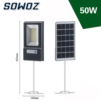 

Outdoor Street Light Waterproof IP65 Solar LED Wall Lamps 50W Industrial Garden Square Highway LED Road lamp modern lighting