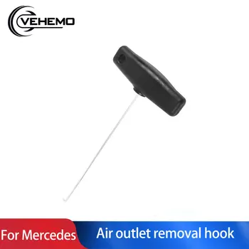 

18cm Car Gauges Air Outlet Removal Hook Flexible Dashboard Air Outlet Extraction Pulling Hook for Mercedes-Benz Audi
