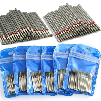 

50pc/Set Diamond Milling CuttersNail Drill Bit for Manicure Rotary Electric Cutter Bits Cuticle Polishing Tools Accessories
