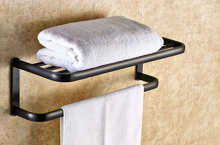 Черный Масляный Бронзовый квадратный набор аксессуаров для ванной комнаты, оборудование для ванной, полотенце, мыльница, держатель для туалетной бумаги, крючок для халата mm016