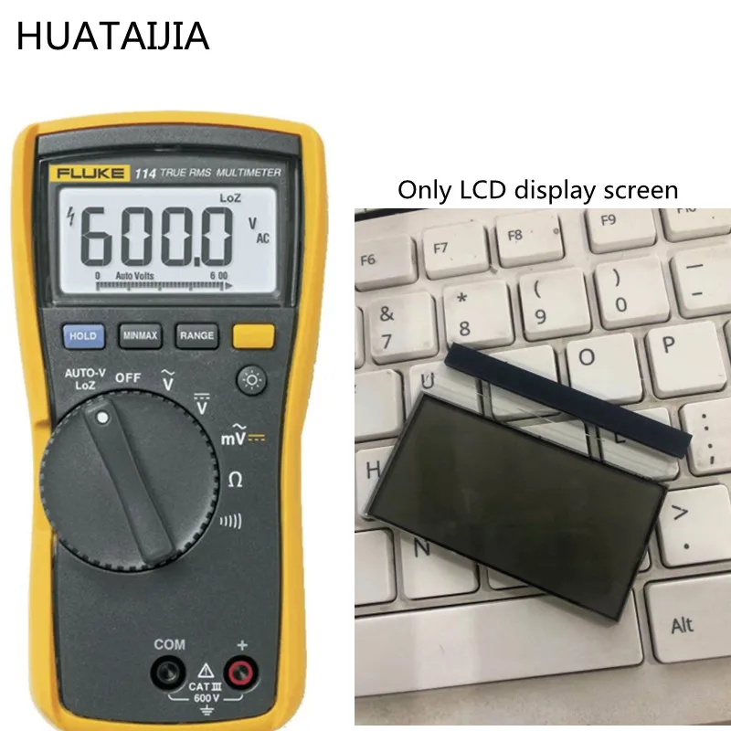 Display Lcd Per Fluke 113 114 115 116 117 115C 116C 117C Riparazione Schermo A Matrice Multimetro Digitale
