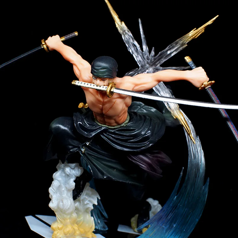 17 см японского аниме one piece Roronoa Зоро узник Ver. ПВХ Фигурки игрушки roronoa фигурка