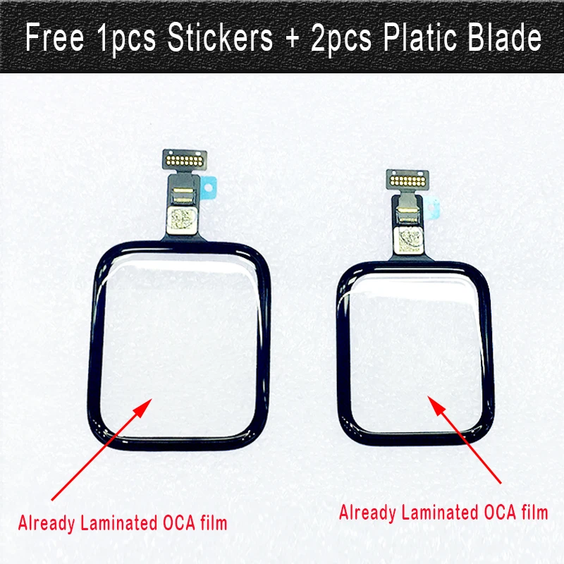Tested Touch Screen Digitizer Glass Laminated Oca Glue For Apple Watch