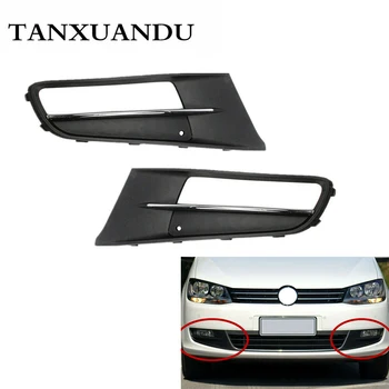 

Chrome Tirm Front Bumper Lower Fog Light Lamp Grill Grille Fit For VW Sharan 2011-2016 7N0853665B 7N0853666B Boutique Parts