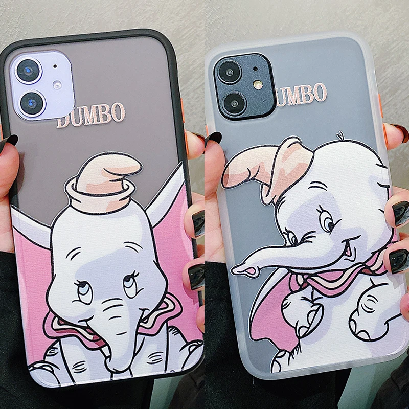 2 в 1 стиль бампер чехол для телефона XiaoMi CC9 Mi 9 A3 CC9e мультфильм Dumbo СЛОН ПРОЗРАЧНЫЙ