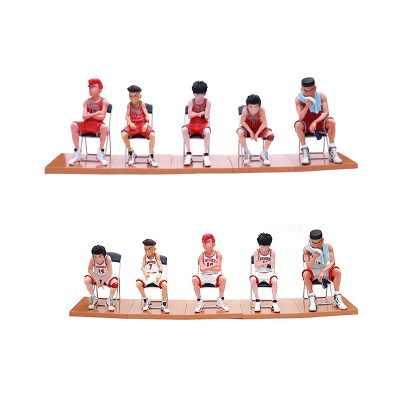 Японское аниме SLAM DUNK табурет Mitsui Hisashi Sakuragi Hanamichi Kaede Rukawa ПВХ фигурка игрушки