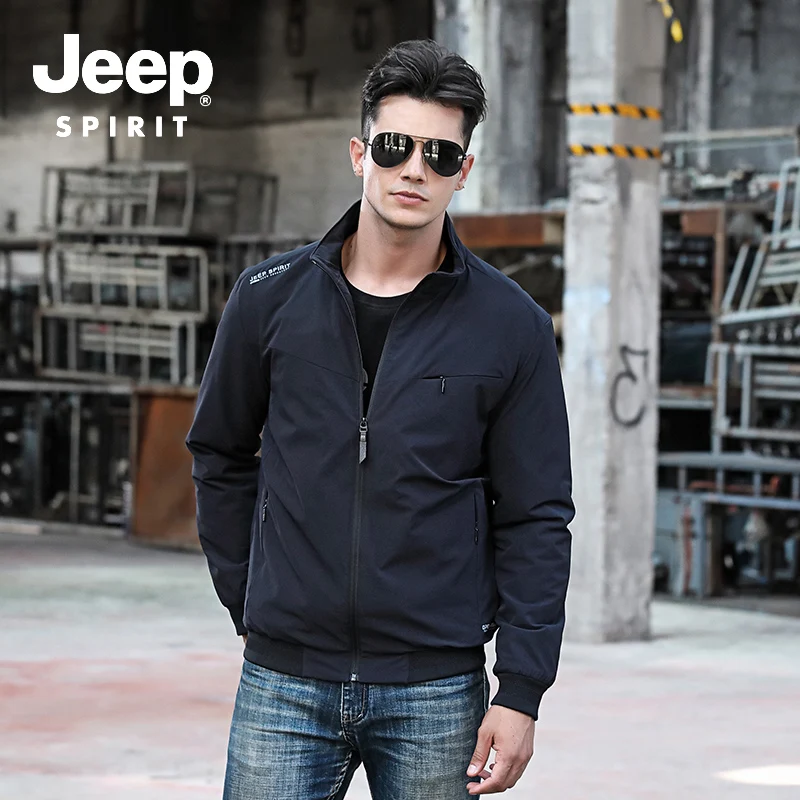 JEEP SPIRIT/мужская зимняя куртка из плотного флиса, теплое зимнее пальто для мужчин, рукав на резинке с воротником-стойкой, ветровка, верхняя одежда для мужчин, большие размеры, M-4XL