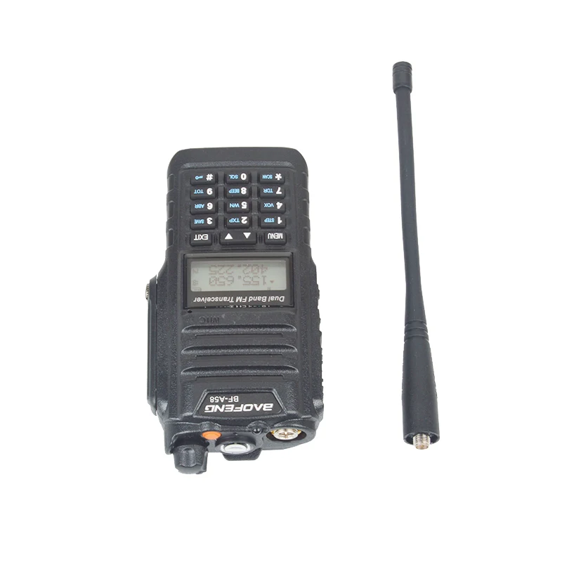walkie talkie BF-A58 baofeng VHF UHF dual band IP67 waterproof Portable FM two way radio ham 136-174MHz 400-520MHz 6