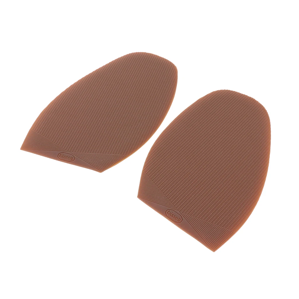 1 Pair Stick On Sole & Glue Anti Slip Soles Repair Kit Shoe Boots Grip Pads Unisex Replacement - Thickness 2mm