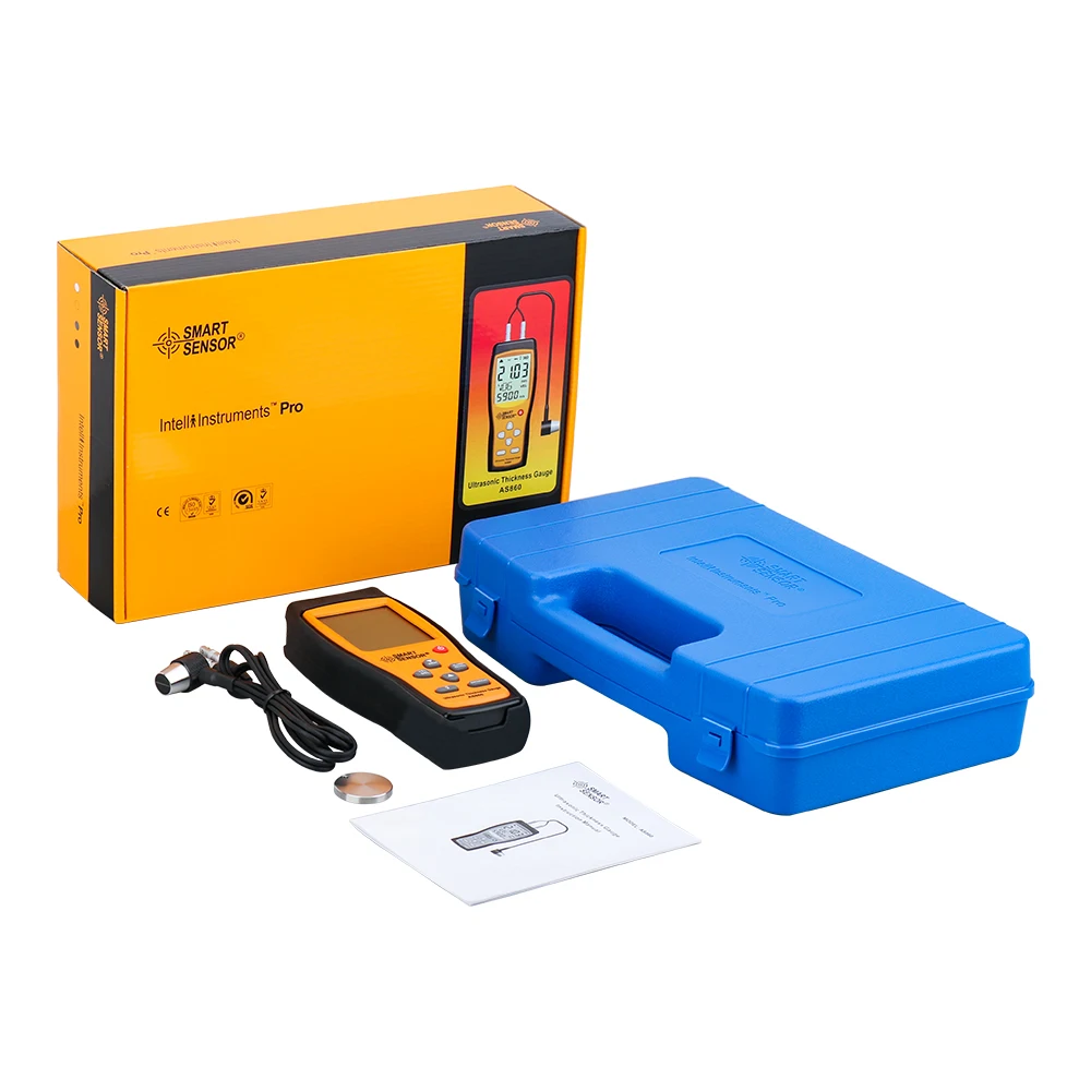 Цифровой профессиональный ультразвуковой толщиномер автоматический