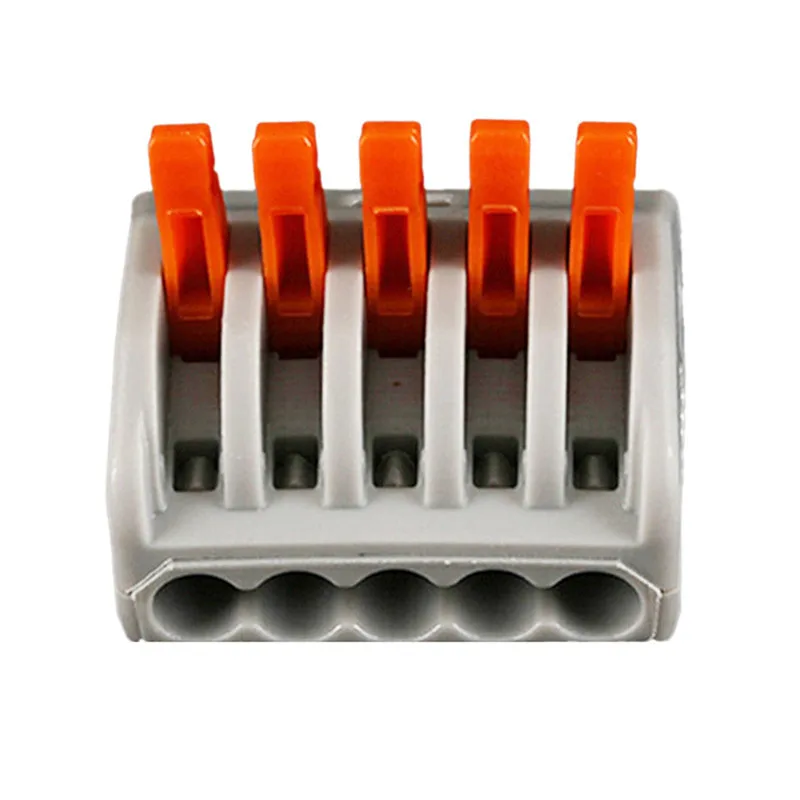 

PCT-212 /222-413/PCT-215 Universal Compact Wire Wiring Connector 2/3/5 pin Conductor Terminal Block Lever