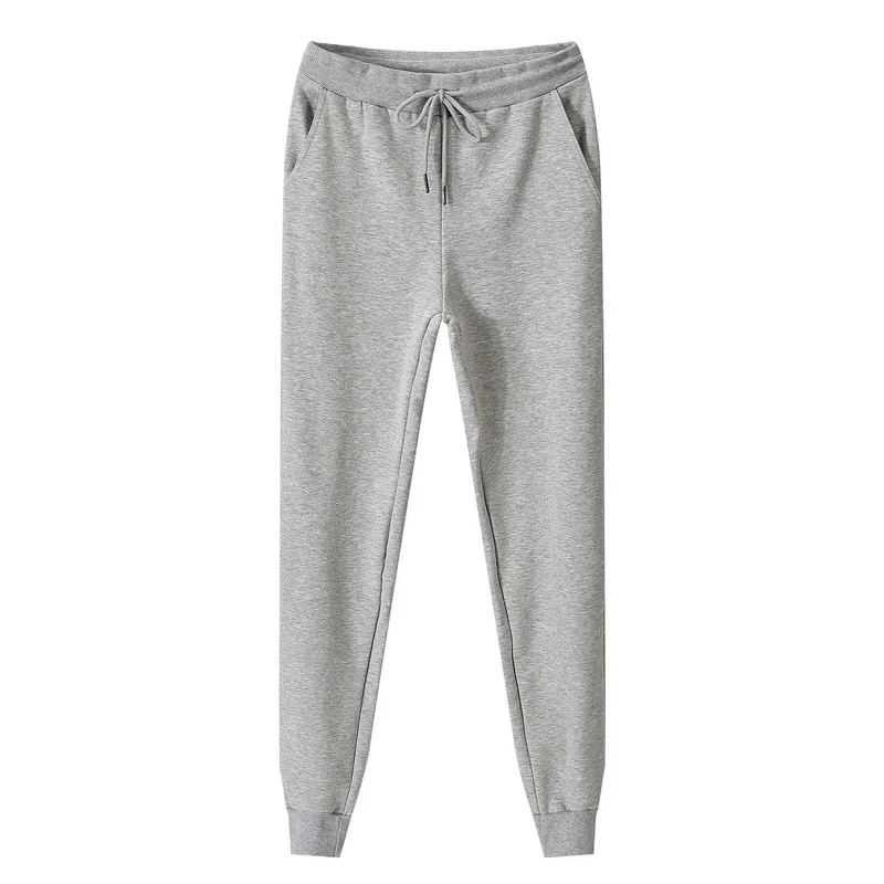 

2018 Spring And Autumn Europe And America Foreign Trade Brushed And Thick Casual Pants Beam Leg Long Sweatpants Men's Lower Apro