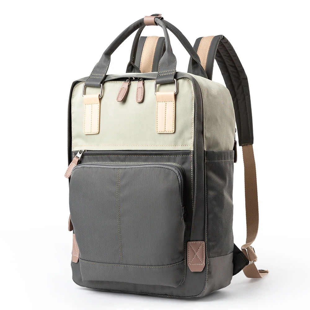 Fashion Preppy Style Backpack Contrast Color School Bag Korean Oxford Casual Girls Student Travel Schoolbag Knapsack | Багаж и сумки