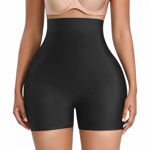 Fajas Colombianas Fajate & Short Levanta Cola Gluteos 엉덩이 리프터 셰이퍼 팬티, 하이 웨이스트 짧은 엉덩이 리프터 팬티, 바디 셰이퍼 4