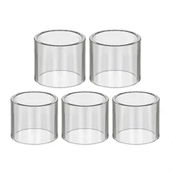 Tubo de vidro de reposição normal de 5 pces fatube para zeus z sub ohm z tanque máximo zx ii 2 rta z nano 2 l100 s100 m100 z50 kit centrífuga tubos