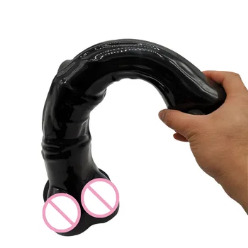 Super Big Dildo Realistic Horse Dildo Extreme Huge Penis Female Masturbators Vagina Anal Sex Toys For Women Adult Erotic Product 6