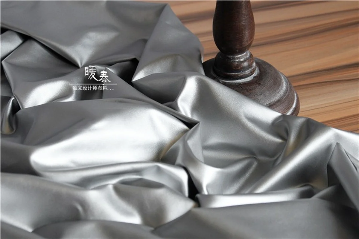 Elastic LV Leather Fabric  4 way stretching Louis Vuitton Fabric