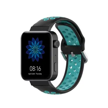 

Suitable for Xiaomi Smart Watch Replacement Strap 18MM Buckle Interchangeable Sports Two-color Strap fashion