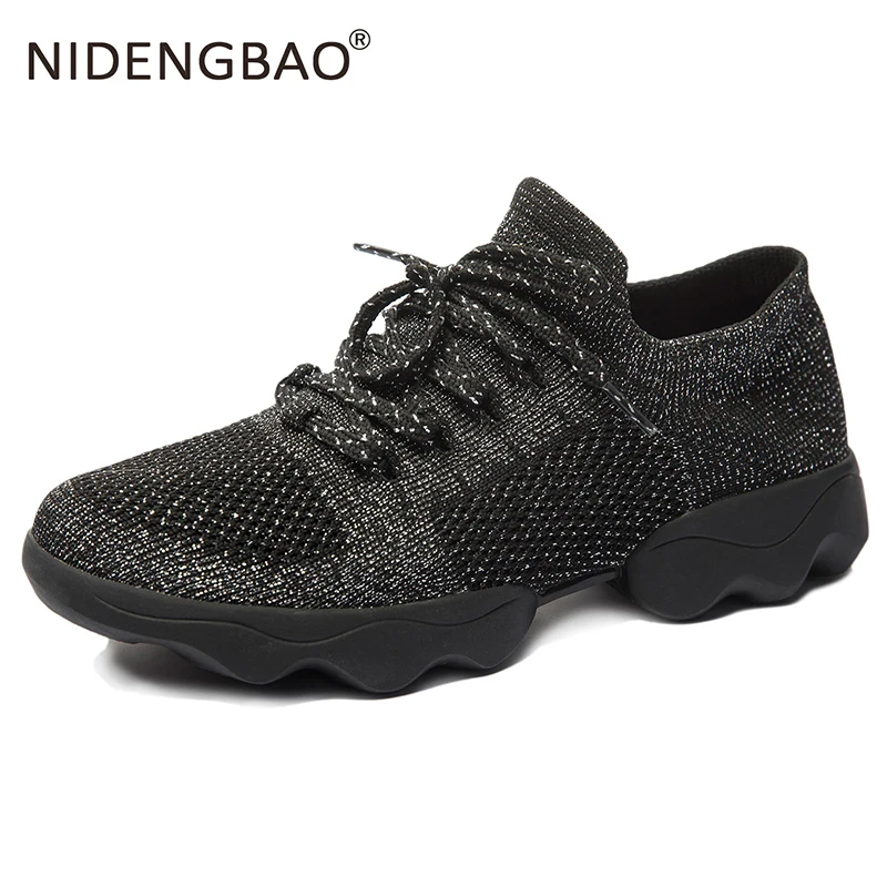 

2020 Dancing Jazz Shoes For Women Soft Modern Outsole Breath Dance Sneakers Women's Practice Shoes Classic Ladies Sports Sneaker