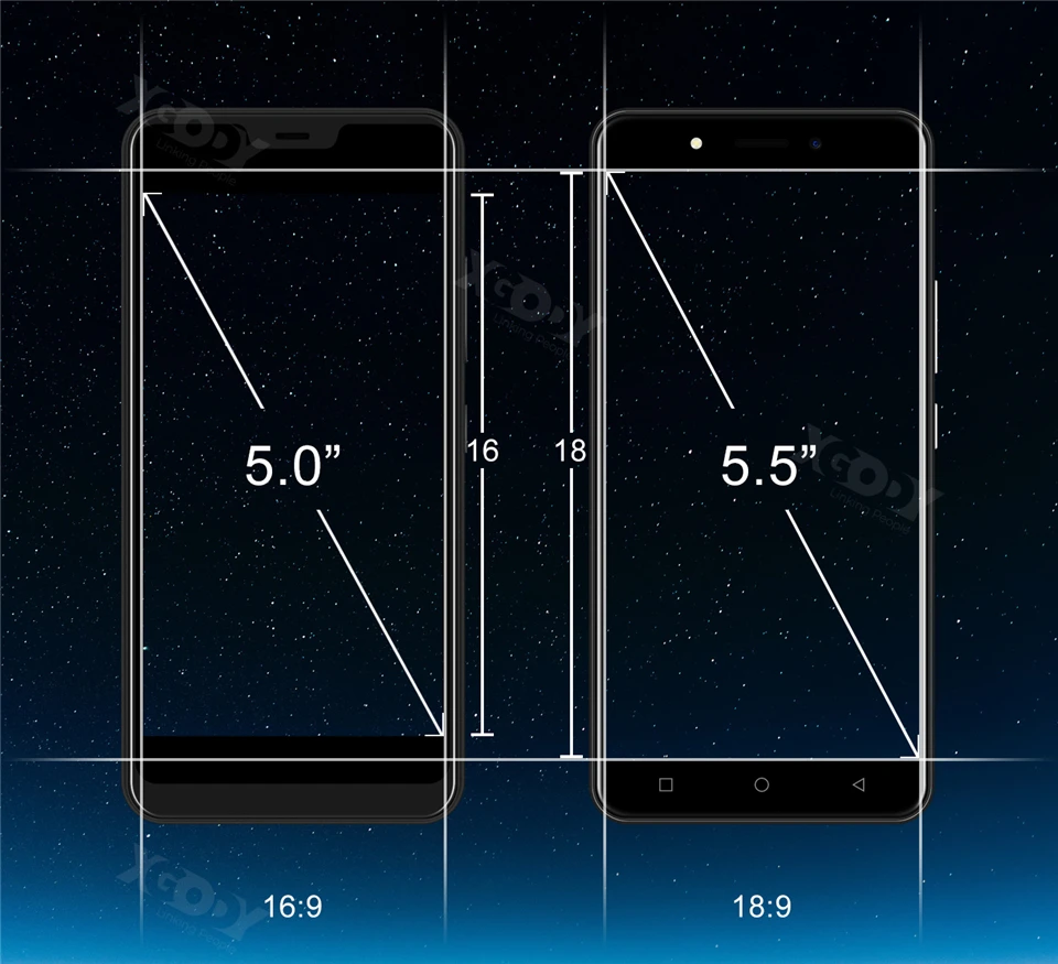 XGODY 4G Dual Sim смартфон Android 9,0 5," 18:9 HD полный экран 2 Гб 16 Гб MTK6737 четырехъядерный 5 Мп камера 2800 мАч мобильный телефон K20