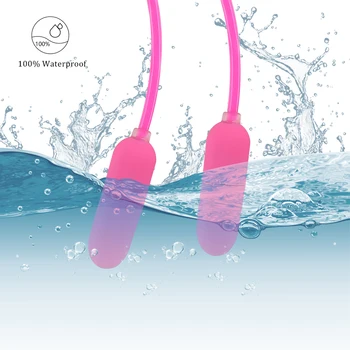 EXVOID Mini Bullet Vibrator G-spot Massager Double Egg Vibrator USB Penis Plug Adult Products Urethral Dilator Sex Toys for Men 2