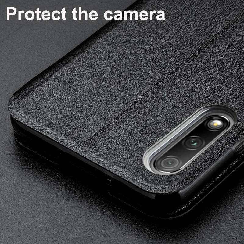 Для huawei Honor 9X/9X Pro Чехол на переднее окно подставка обложка на заднюю панель из искусственной кожи для Honor 9XPro чехол для телефона s Honor9x pro флип-чехол