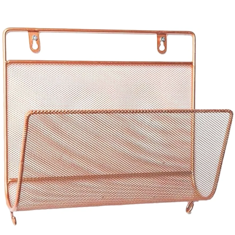 

Nordic Style Magazine Rack Books Shelf Modern Wall Storage Racks Wrought Iron Wall Decoration Pendant Newspaper Hanging Holder