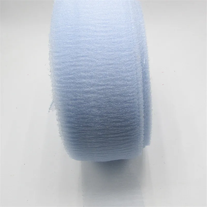 blue 8 см* 60 м Корейская плиссированная пряжа популярные аксессуары для волос Diy ручной работы Домашний Бант Аксессуары Детская шпилька плиссированная пряжа - Цвет: blue