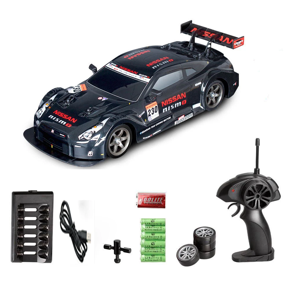 Гоночный автомобиль RC для GTR 4WD гоночный Чемпион По дрейфу 2 4 ГГц внедорожник Rockstar