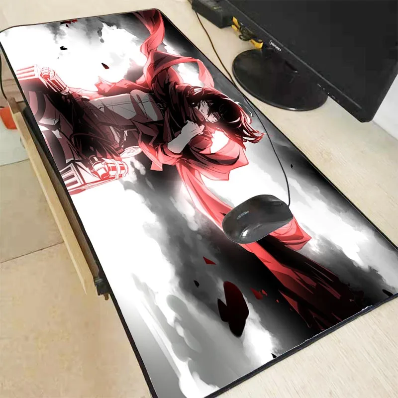  XGZ Attack on Titan Anime Large Gaming Mouse Pad Anti-slip PC Computer Gamer Mousepad Desk Mat Lock