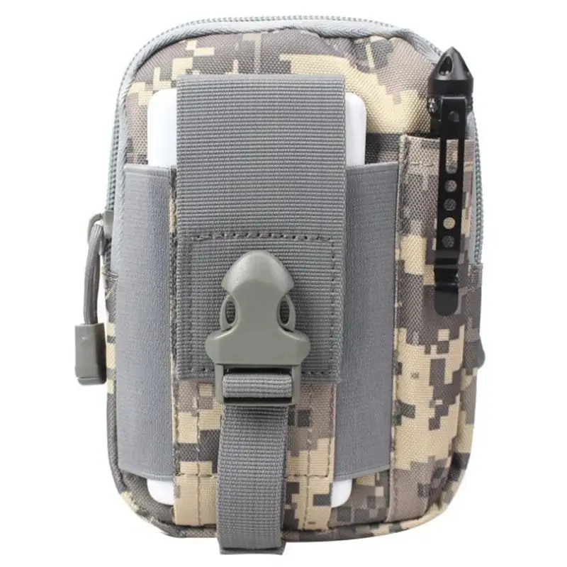 Открытый Многофункциональный тактический Molle поясная сумка для мужчин камуфляж спортивные карманы Холст Дорожная сумка для мобильного телефона