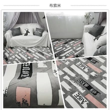 Скандинавский Ретро стиль ковер/геометрические абстрактные полосатые треугольные коврики гостиная/кофейный столик для спальни Противоскользящий коврик/коврики