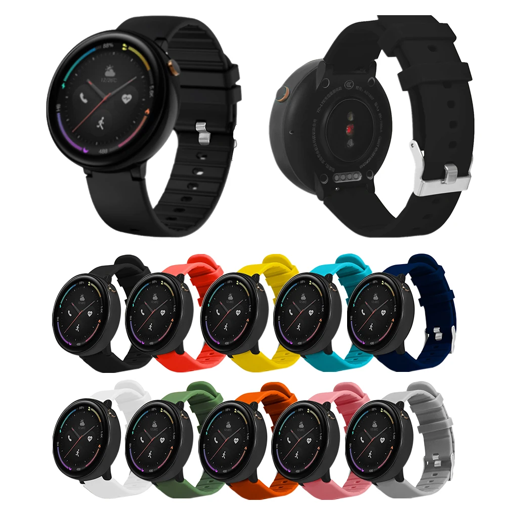 Ремешок для смарт-часов Amazfit 2 A1807 силиконовый браслет часов Huami Verge | Электроника