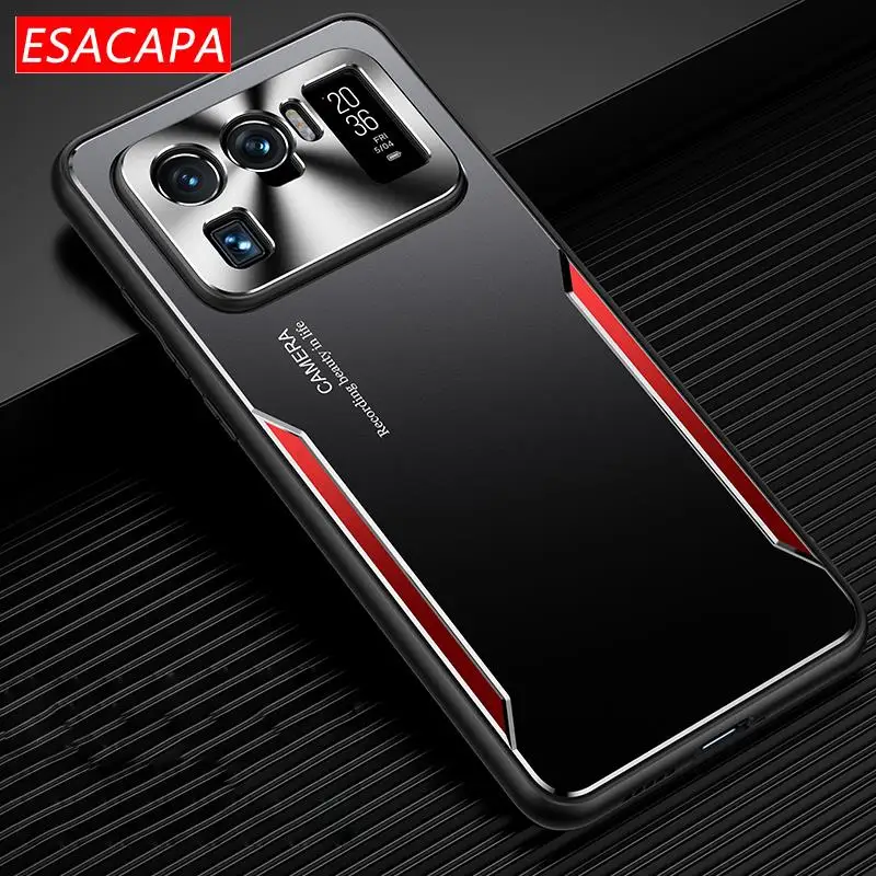 Aluminum Camera Lens Protection Phone Case For Xiaomi 11 Lite Ultra Pro Metal Shockproof Anti-fall Cover Mi 10T 10S | Мобильные