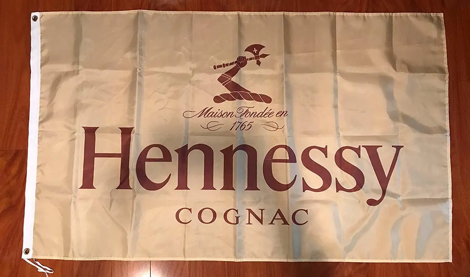 3ft x 5ft 3x5ft HENNESSY коньяк бежевый темно-бордовый флаг печати баннер, флаг из полиэстера Размер 150*90 см