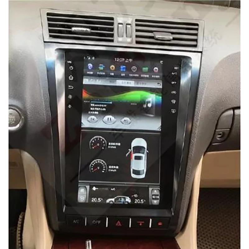 Автомобильный мультимедийный плеер 12 дюймов android 6 0 gps-навигация 2 + 32 ГБ экран Tesla