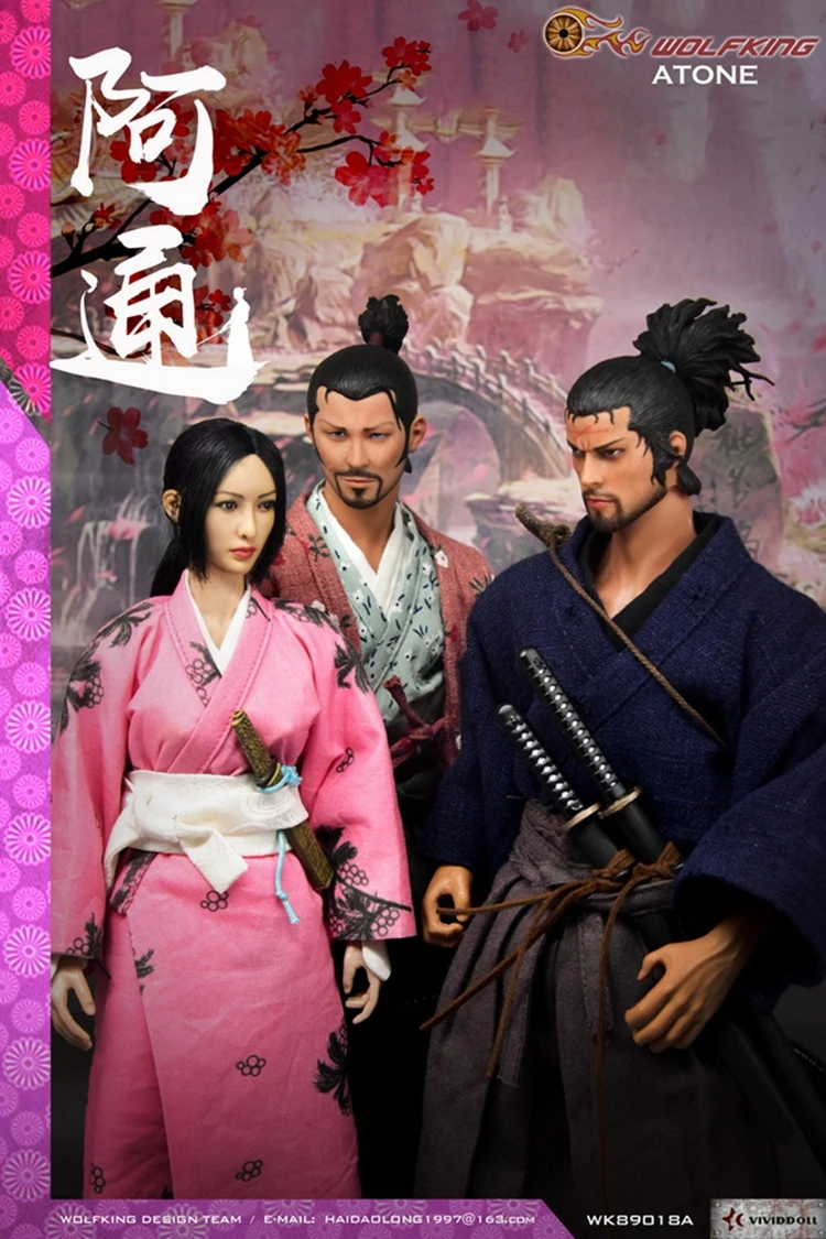 WOLFKING 1/6 WK89018A Япония Женщины Atung фигурка Модель Коллекция 12 дюймов фигурка куклы