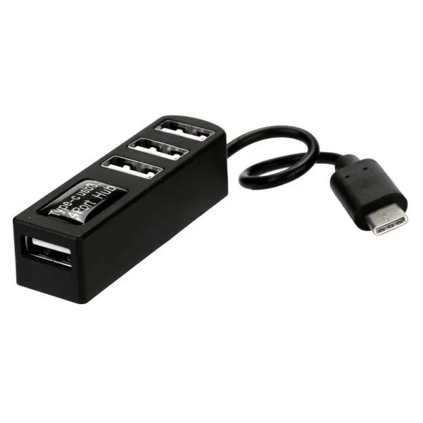 OMESHIN 4-Порты и разъёмы USB 3,0 док-станция USB 3,1 Тип C сплиттер-ридер для Macbook Pro, iMac ПК Аксессуары для ноутбуков USB-C концентратор