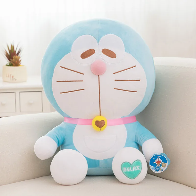 Kawaii Аниме Doraemon Jingle Cat плюшевые игрушки мягкие Мультяшные животные Кошка мягкая кукла кошка девочка ребенок подарок на день рождения