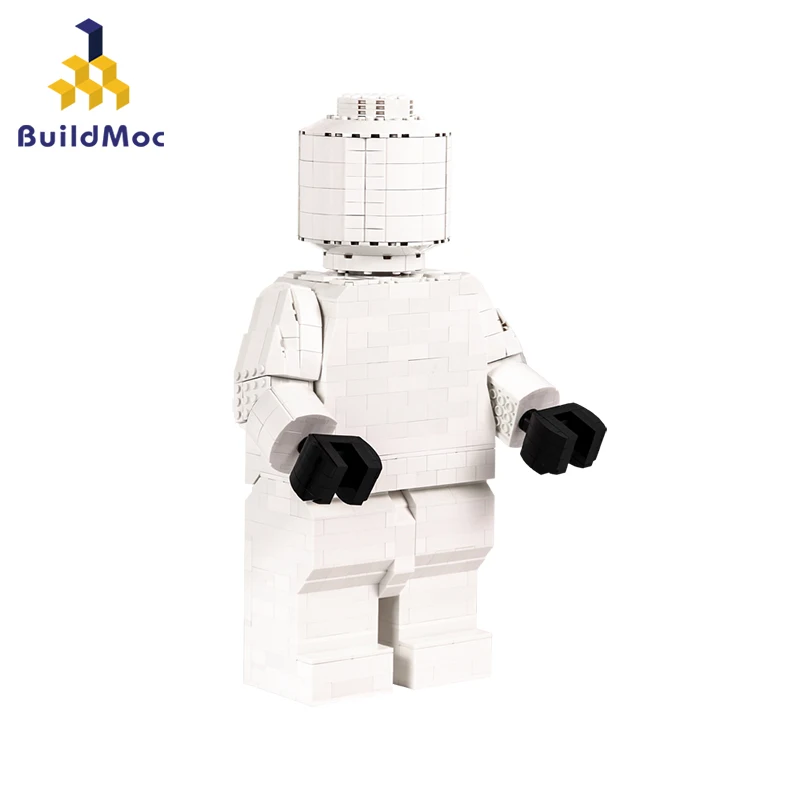 

BuildMoc Big FigureBuilding Blocks Big Size Characters Figure Educational Toys DIY Assembly Micro Brick Christmas Gift