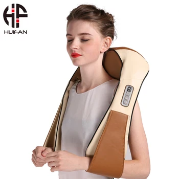

HUIFAN Electric Neck Massager Belt Shiatsu Back Massager Neck Pain Relief Devices for Body, Lower Back