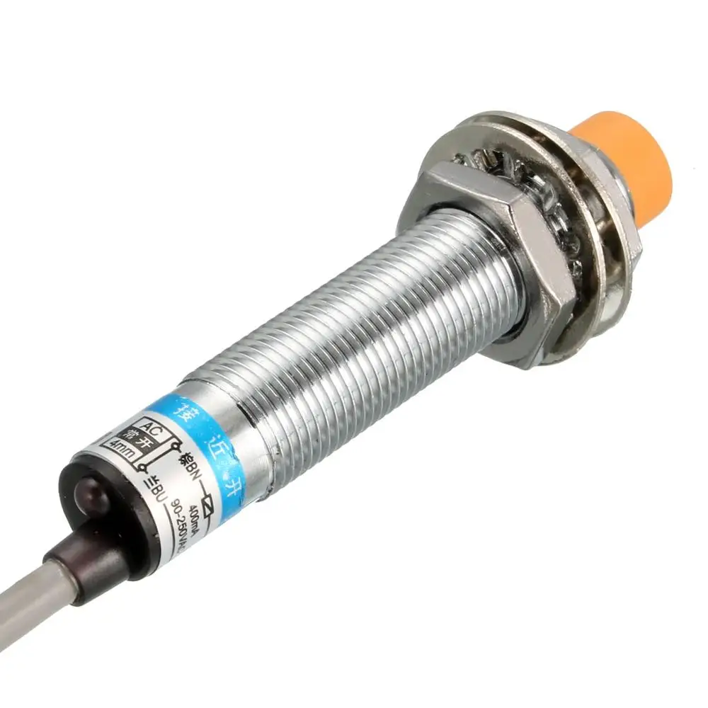 

2-wire AC type Inductive Proximity swtich LJ12A3-4-J/EZ/DZ NO NC 12mm Diameter 4mm Detection distance AC90~250V