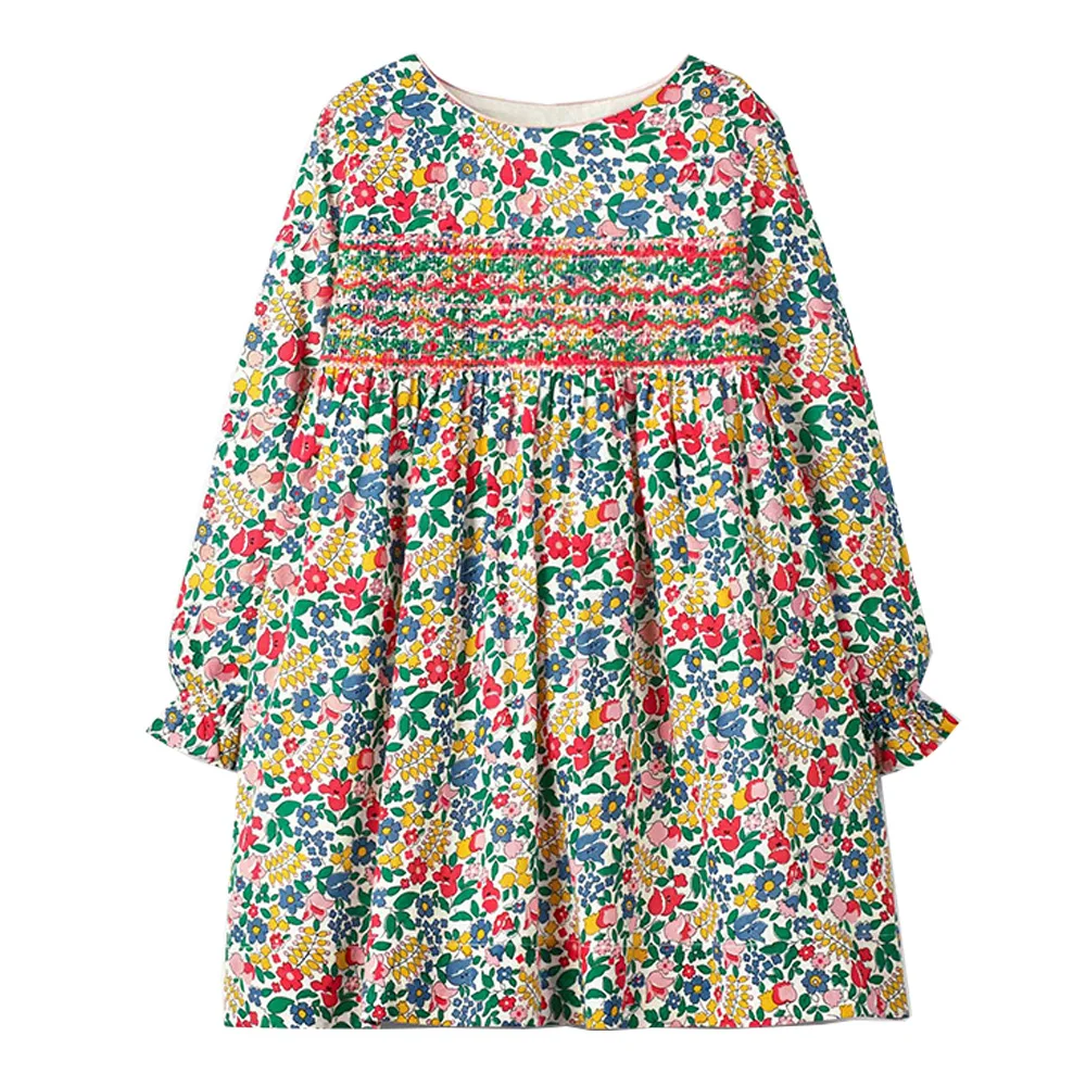 Платье для маленьких девочек с аппликацией в виде животных; костюм принцессы; рождественское платье; вечерние Детские хлопковые платья с единорогом; Одежда для девочек