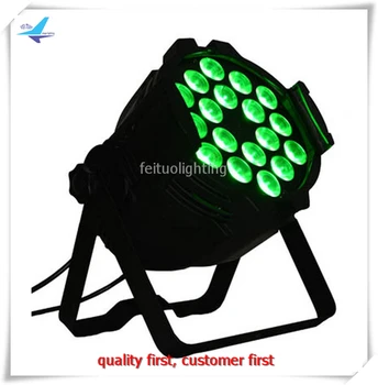 

20/lot high birght 18x18W RGBWA+UV 6in1 LED Uplight or color mixing LED Parcan