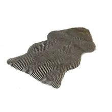 Полосатый пол, мягкие коврики для гостиной, Детская длинная плюшевая домашняя декорация, ковер для спальни, нескользящий коврик, пушистый ворсистый