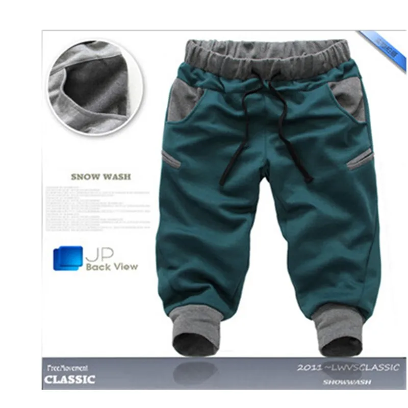 NEW men's Sport pants Summer Outdoor Hot Sale Casual Men Short Pants Relaxed Fit Elastic Waist Seven Pants