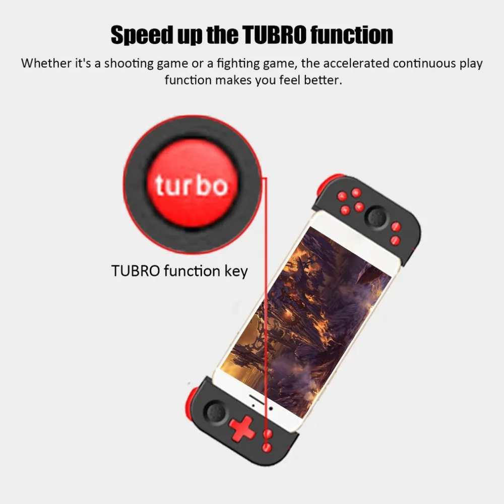 Беспроводной геймпад телефон планшет видео игры контроллер Joy Stick для переключателя/Xbox/PS4/PS3